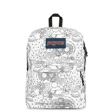 White jansport top