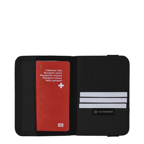 echo Egoïsme Vergelden Victorinox Travel Accessories 5.0 Passport Holder RFID Black