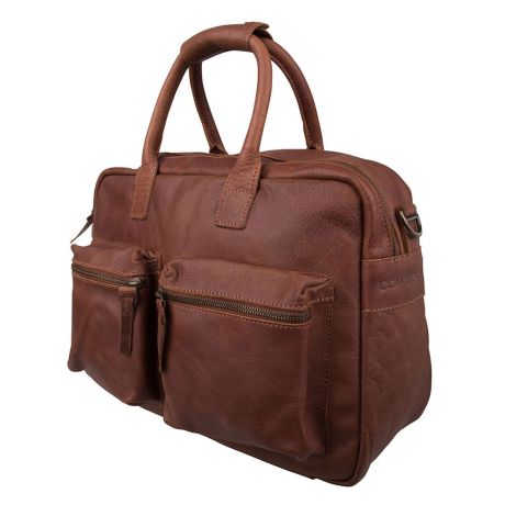 wereld Ringlet Panorama Cowboysbag The Diaperbag Luiertas Cognac