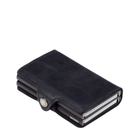 Overtollig water haar Secrid Twin Wallet Portemonnee Vintage Black