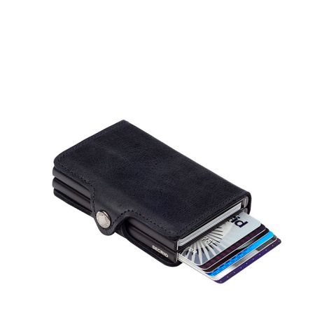 Overtollig water haar Secrid Twin Wallet Portemonnee Vintage Black