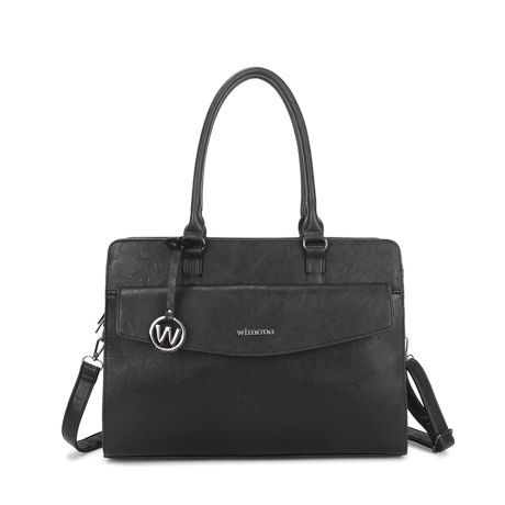 Wimona Valentina One Schoudertas 15.6 Black