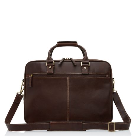 Castelijn Beerens Verona Business 3 Vaks Laptoptas 15.6 Mocca