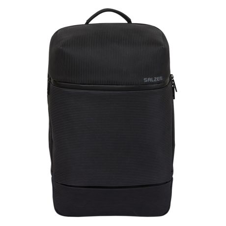 Salzen Savvy Leather Daypack Backpack Aligned Smoke