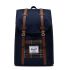 Herschel Retreat Rugzak Peacoat Plaid