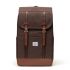 Herschel Retreat Rugzak Chocolate Brown Crosshatch/Saddle Brown