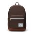 Herschel Pop Quiz Backpack Chocolate Brown Crosshatch/Tan