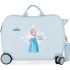 Frozen Magic Rolling Suitcase 4 Wheels Ice Blue