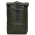 Rains Rolltop 16" Rucksack Green