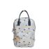 Zebra Girls Rugzak M Lila Heart Flowers