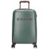 Charm London Travel Trolley S Donkergroen