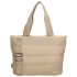 Zebra Trends Evie Shopper Schoudertas Licht Taupe