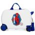 Spiderman Brave Rolling Suitcase 4 Wheels 45 cm White