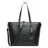 Wimona Louise Schoudertas Croco Black