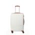 Travelite Bali 4 Wiel Trolley M 67 cm White / Cognac