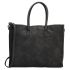 Zebra Natural Bag Lisa XL Shopper Black