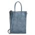 Zebra Trends Natural Bag Rosa XL Shopper Jeansblue