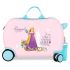 Rapunzel Rolling Suitcase 4 Wheels 45 cm Pink