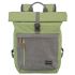 Travelite Basics Rollup Backpack Green/Grey