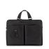 Piquadro Harper Laptop 15"/ iPad 12,9" Briefcase Black