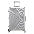 American Tourister Soundbox Aluminium Spinner 77 cm Expandable Silver