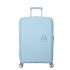 American Tourister Soundbox Spinner 67 Expandable Pastel Blue