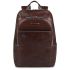 Piquadro Blue Square Computer Backpack 14" Mahogany