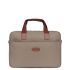 Hexagona A4 Briefcase Laptoptas S Taupe