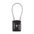 Samsonite Travel Accessoires TSA-Slot Cablelock Black