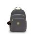 Kipling Seoul Lap 15" Rugzak Back To Grey