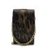 MOSZ Phonebag Schoudertas Leopard Gold Shiny Light Gold