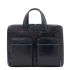 Piquadro Blue Square Revamp Slim Computer Bag 14'' Blue