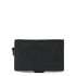 Piquadro Black Square Double Creditcard Case With Sliding System Black