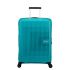 American Tourister Aerostep Spinner 67 Expandable Turquoise Tonic