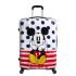 American Tourister Disney Legends Spinner 75 Mickey Blue Dots