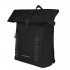 Lyle & Scott Ripstop Rolltop Backpack Jet Black