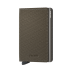 Secrid Slim Wallet Portemonnee Carbon Khaki