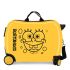 Disney Rolling Suitcase 4 Wheels Sponge Bob Yellow