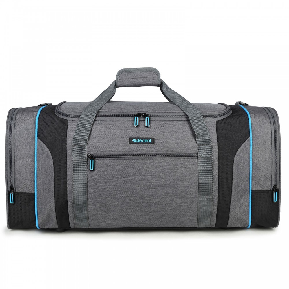 Decent Flexplus Reistas 70cm Grijs/Blauw - Reistassen zonder wielen