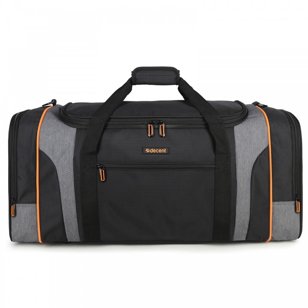 Decent Flexplus Reistas 70cm Zwart/Oranje - Reistassen zonder wielen