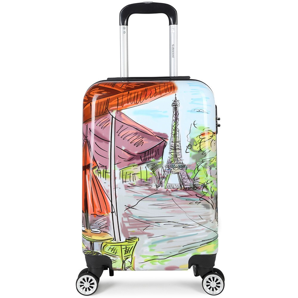 Decent Forenza Handbagage Spinner 55 Paris - Harde koffers