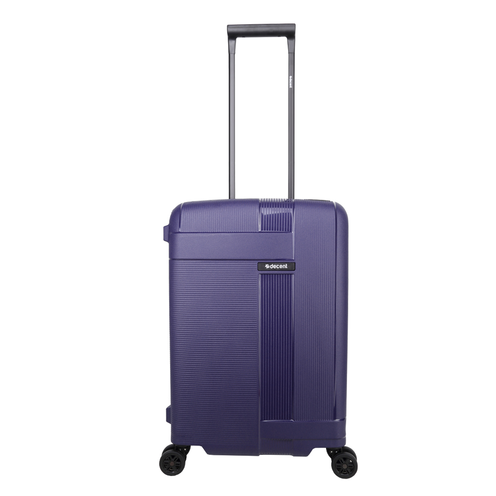 Decent Transit Handbagage Spinner 55 Dark Blue - Harde koffers