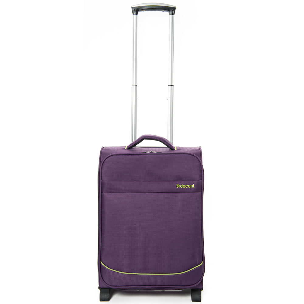 Decent Super Light Koffer 50 Purple - Zachte koffers
