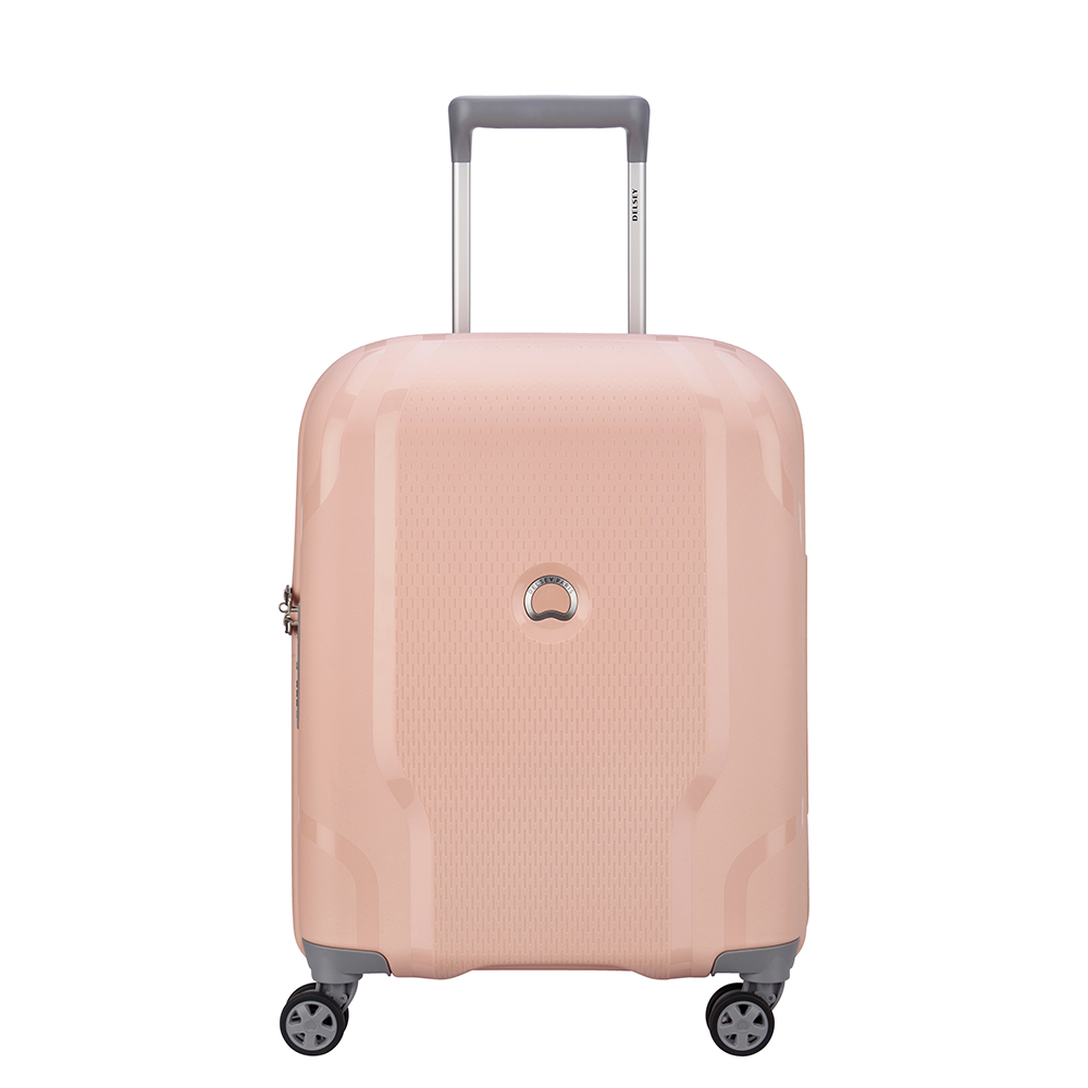 Delsey Clavel 4 Wheel Slim Handbagage Trolley 55 cm Pink