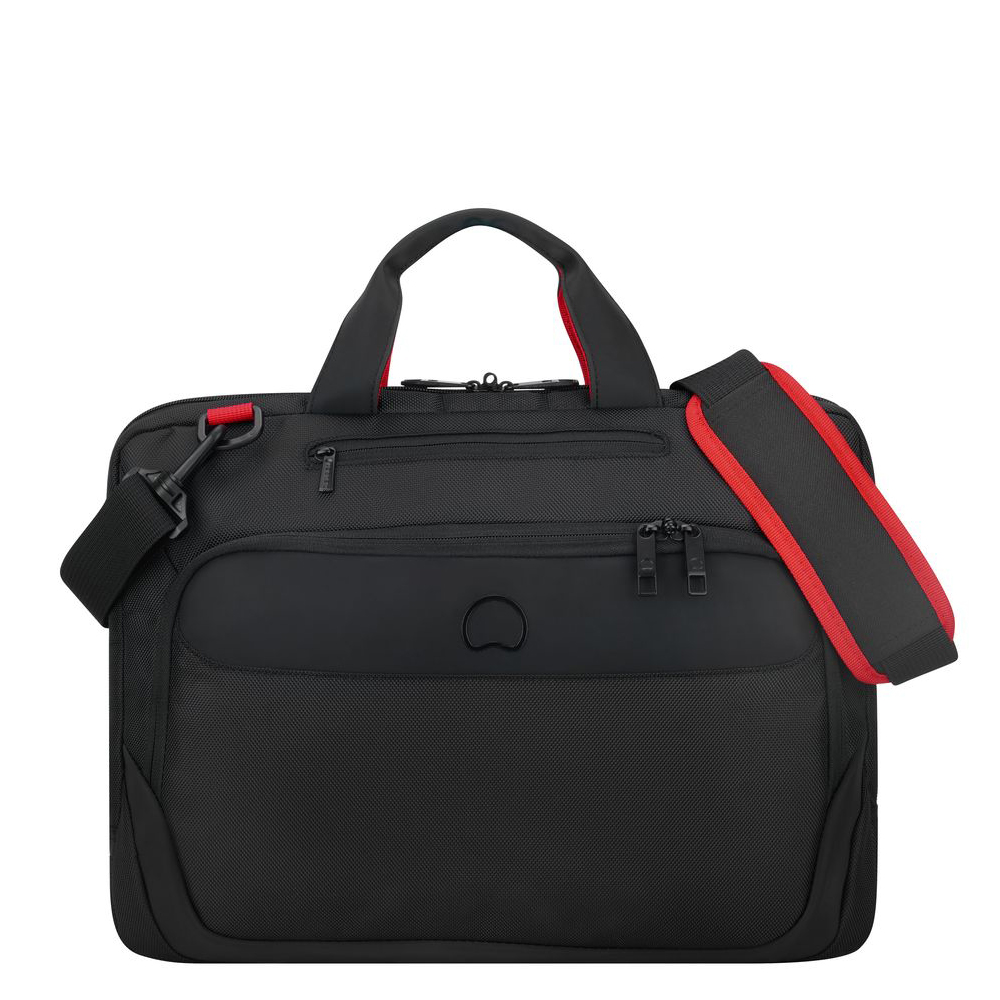Delsey Parvis Plus Laptop Bag 1-CPT 15.6 Black