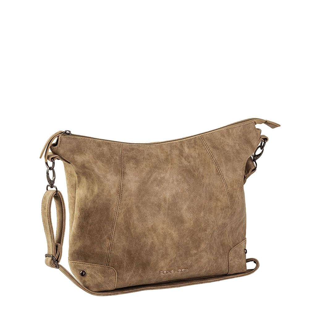 Daniel Ray Brevard Schoudertas Beige - Schoudertassen