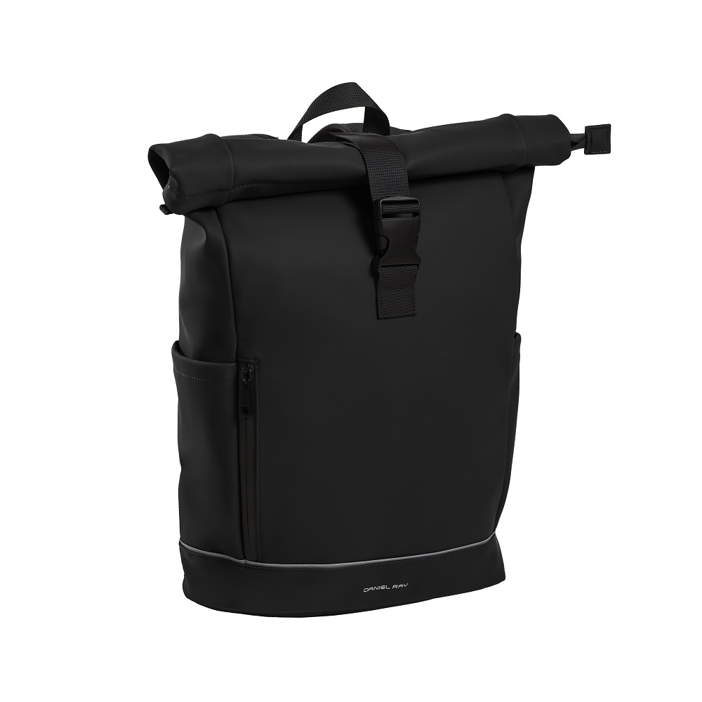 Daniel Ray Highlands Rolltop Rugtas M Waterproof 15 Zwart