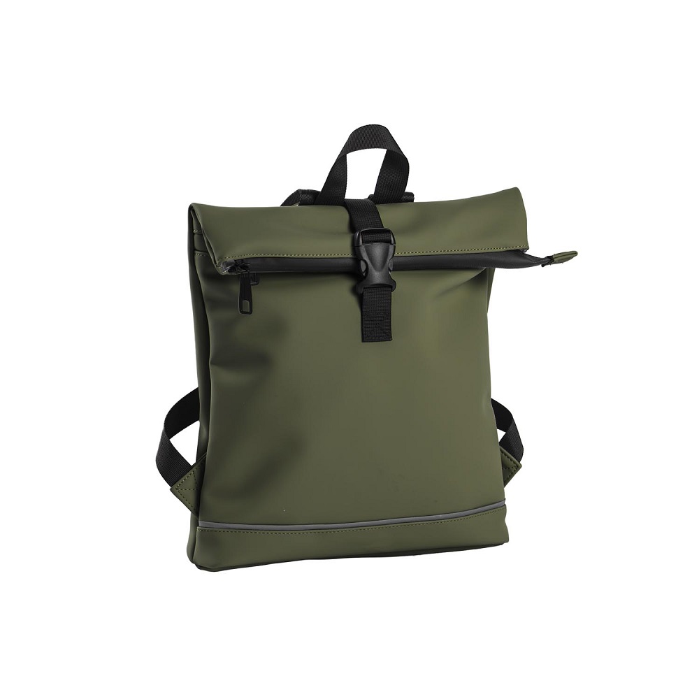 Daniel Ray Jefferson Rolltop Laptop Rugzak Waterproof - Olijf