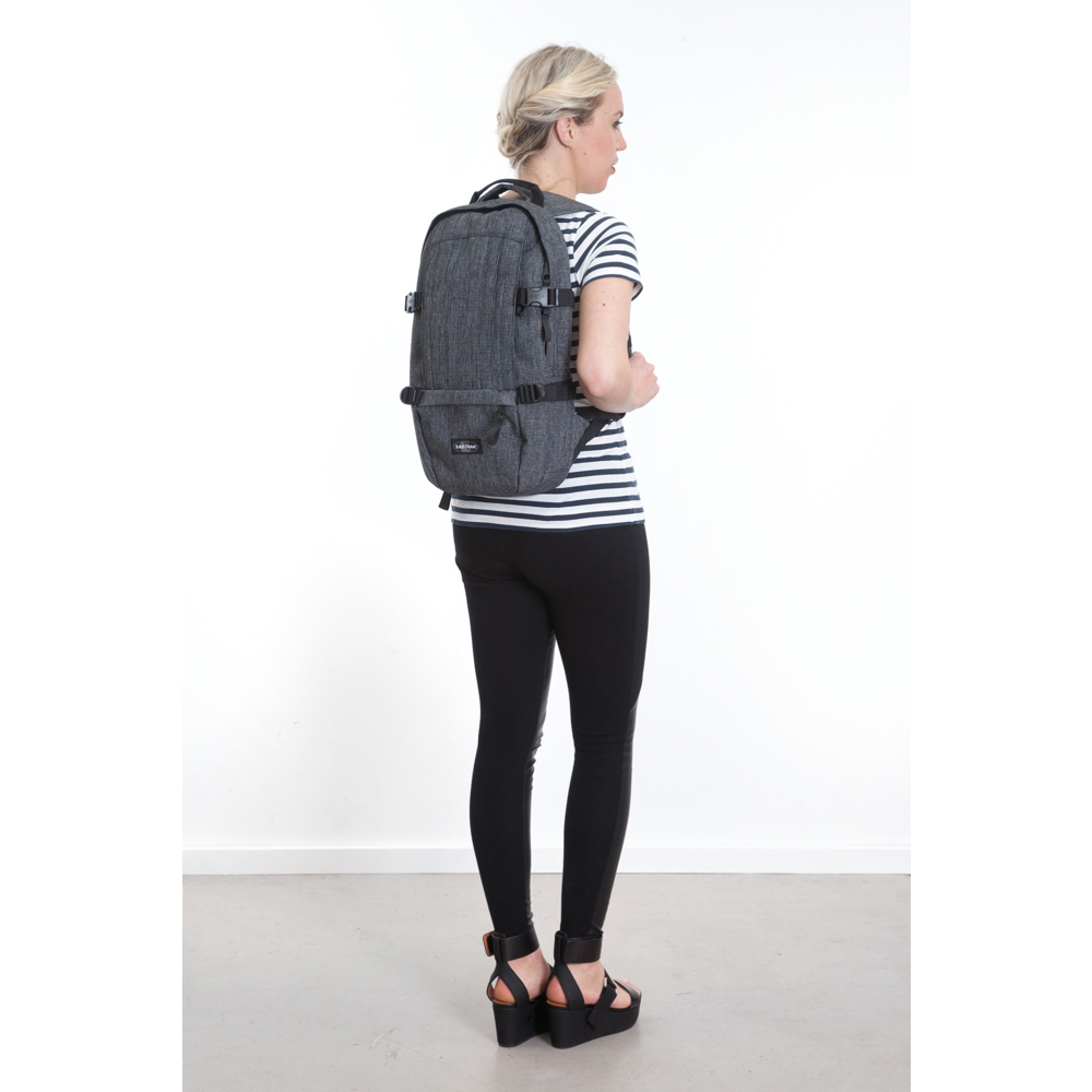 eastpak floid black denim