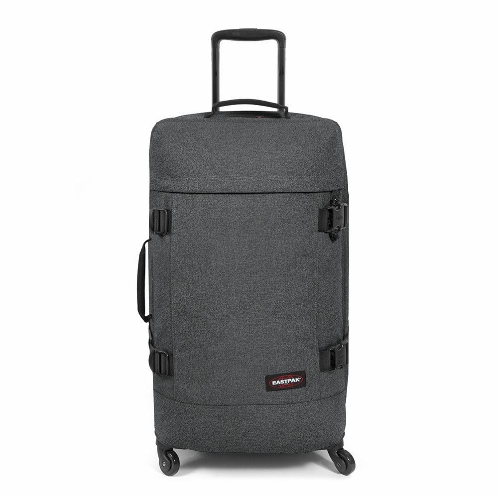 Eastpak Trans4 M Trolley Black Denim TSA - Zachte koffers